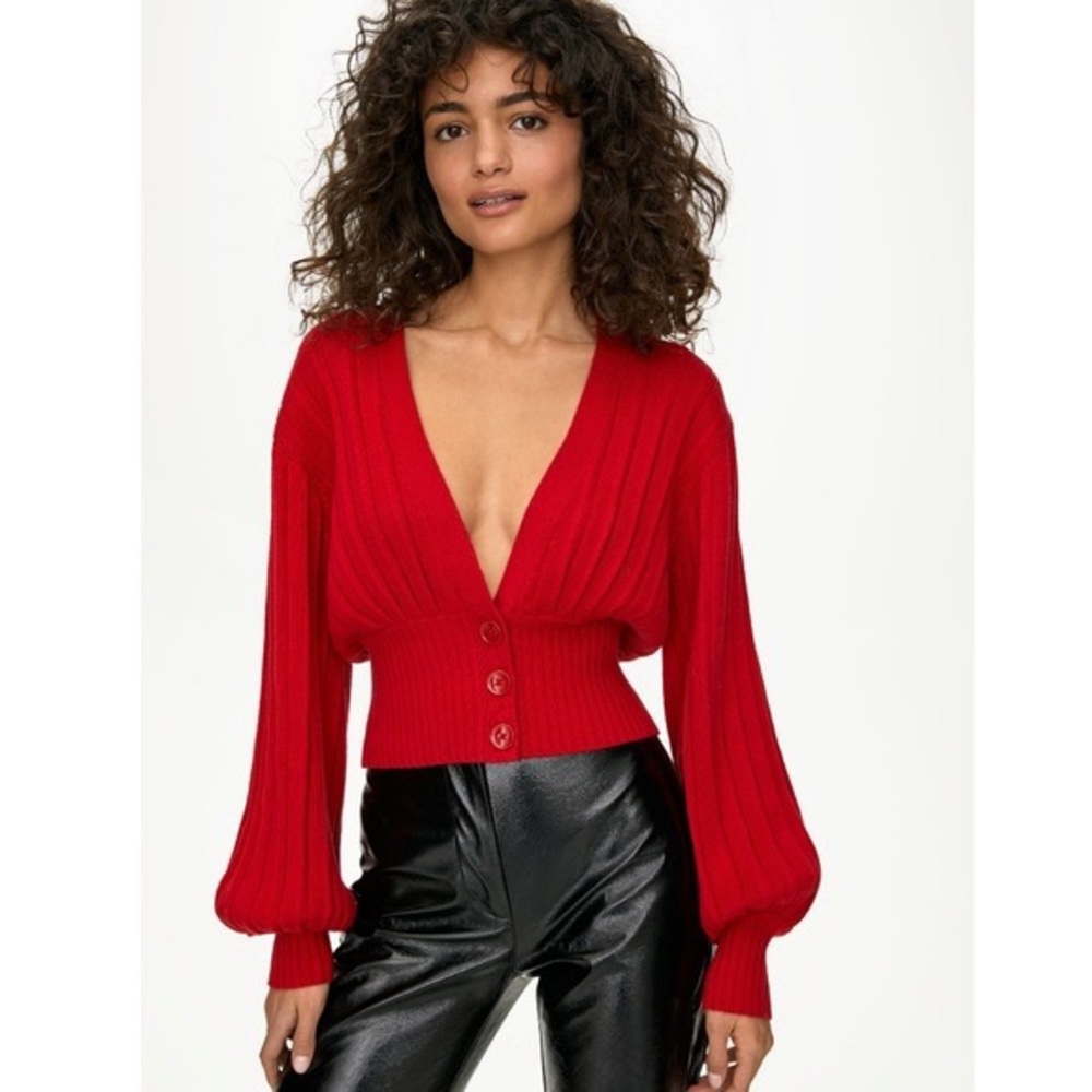 Wilfred Thais Plunge Front Button Cardigan